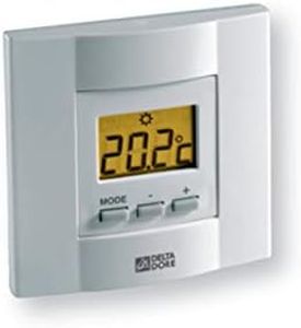 Delta Dore Thermostat filaire à touche Tybox 21. Gestion du chauffage - 6053034 Blanc Taille unique