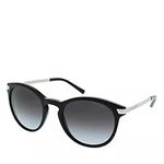 Michael Kors Women's Adrianna III 316311 53 Sunglasses, Black/Lightgreygradient