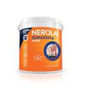 Nerolac Suraksha Plus Exterior Emulsion Paint (10L) | White | Matt Finish | Color Lock Technology | Better Outdoor Durability| Resistance to Peeling | 4 years Performance Warranty |For Exterior Walls