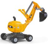 ROLLY TOYS S2642101 Caterpillar Mobile 360 Degree Excavator, Yellow,102 x 43 x 74 cm