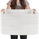 MEGASKET Extra Large White Storage 