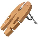 HARDWOOD BENCH PIN VICE (HS) : Clamp Jewellers Jewellery V Slot Watch Repair Tool New (175)