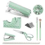 Owfeel Desk Accessory Kits Green 9p