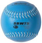 Markwort Weighted 12-Inch Softball-Leather Cover, Blue