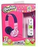 Shopkins Hp2-03033 Kid Friendly Headphones, Purple