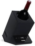 H.Koenig LVX26 Wine Cooler, White Wine, Red Wine, Rosé, Champagne, Up to 9 cm Diameter, Adjustable Temperature from 5°C to 18°C, Digital Control, Thermoelectric System, 72 W