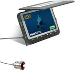 WOSHIJIE Underwater Fishing Camera, 140-Degrees Wide Angle 1200TVL Fish Finder 4.3" HD Portable Fishing Camera with 9pcs IR Lights for Boat, Lake, Ice Fishing(15M/50ft)