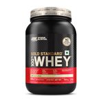 Unflavored Optimum Nutrition (ON) Gold Standard 100% Whey Protein Powder 2 lb, 907 g, for Muscle Support & Recovery, Vegetarian - Primary Source Whey Protein Isolate