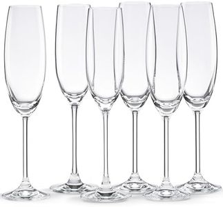 Lenox Tuscany Classics Set, Champagne Flutes, Buy 4, Get 6, 6 Count (Pack of 1), Clear,8 Ounces.