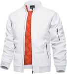 KEFITEVD Mens Bomber Jacket Quilted