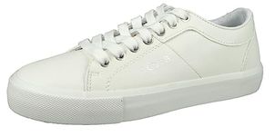 Levi's Women's Woodward S Sneaker, Brilliant white, 7 UK / 40 EU