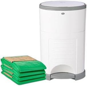 Diaper Dekor EKO Classic Diaper Pail Gift Set, White