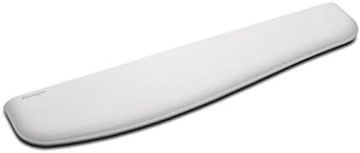 Kensington Poggiapolsi Ergosoft Per Tastiere Slim, con Altezza Inferiore di 10 mm, Forma Sagomata, Design Professionale, Grigio, K50434EU