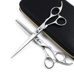 7.0 Inch Professional Hair Cutting Shears/Scissors and Barber Thinning/Texturing Scissor for Men Barber