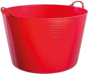 TubTrugs SP75R X-Large Red Flex Tub,75 Liter