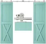 TSMST 10FT Sliding Barn Door Hardwa