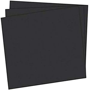 School Smart 1485728 Railroad Board, 4-ply Thickness, 22" x 28", Black 25 count (Pack of 1)