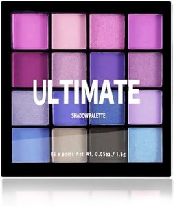 Boobeen Colorful Eyeshadow Palette Makeup-16 Colors, Matte and Glitter Eyeshadow, Bright Eyeshadow palettes, Blendable, Easy to Build Dramatic Glamour Looks