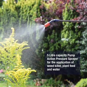 Spear & Jackson 5L Pump Action Pressure Sprayer – Garden & Patio