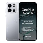OnePlus Nord 6 | 12GB+256GB | Quick Silver | Snapdragon 8s Gen 4 | Segment's First Stable 165FPS Gaming | Segment's Largest 9000mAh Battery | Most Complete IP Rating | Personalized AI