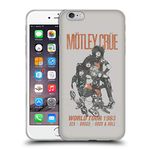 Head Case Designs Officially Licensed Motley Crue Sex, Drugs and Rock & Roll Tours Soft Gel Case Compatible With Apple iPhone 6 Plus/iPhone 6s Plus