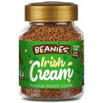 Beanies|Instant Flavoured Coffee |Irish Cream|Low Calorie, Sugar Free|50 g|Pack of 1