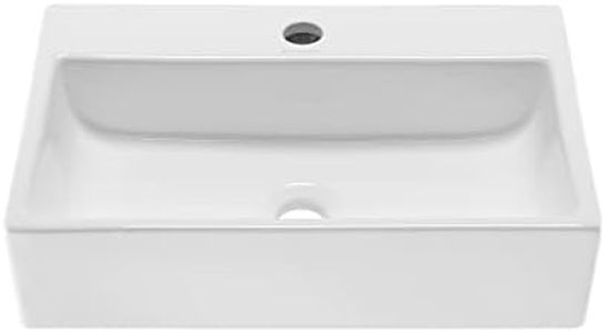 Swiss Madison Well Made Forever SM-VS203 Vessel Sink, Glossy White