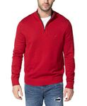 Nautica Men's Quarter-Zip Sweater, Nautica Red, Large