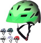 Kids Bike Helmet, Youth Toddler Boys Girls Helmets, 2 Size Adjustable for Ages 2-3-5-8-14 Years, Child Helmet with Visor and LED Light, Lightweight Multi-Sport Bicycle Scooter Skate Cycling Helmets