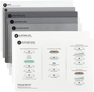 Spellbinders XL Universal Plate System for Manual Die Cutting Machines/Platinum 8.5 / PL-131