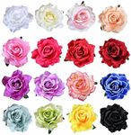 inSowni 16 Pack Big Rose Flower Hai