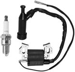 Ignition Coil with Spark Plug for Gx110 Gx120 Gx140 Gx160 Gx200 5.5hp 6.5hp Engine Generator Rototiller 4589693/7988801 30500-ZE1-033 30500-ZE1-063 440-105