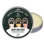 Goofy Tails Hemp Paw Cream for Dogs 30g| All Natural Hemp Paw Butter for Dogs and Puppies| Dog Paw Cream Protects, Soothes and Moisturizes Paws and Elbows| Enriched with Beeswax and Essential Oils