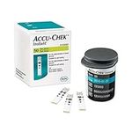 Accu-Chek Instant Blood Glucose Test Strips, Pack of 50 Strips