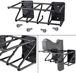 Adoreal 4 Slots Gun Rack Wall Mount, Pistol Rack Fits Most Size Pistols, Gun Wall Mount for Glock 19, 17, 42, 43, P238, Ruger LCP, Sig Sauer, 1911