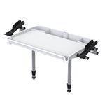 SEAFLO Premium Bait Cutting Board Table (36.5” by 18.7” Surface) with Two Rod Holders, Fish Cleaning Fillet Station for Boat with Mount. Plier Storage and Knife Slot, Built-In Measuring Rule (Large)