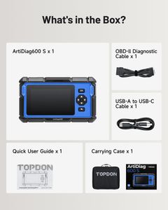 TOPDON ArtiDiag600S OBD2 Scanner – Diagnostic Tool for Cars