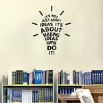 Rawpockets Decals 'Idea' Self Adhesive Wall Sticker (Pack of 2)