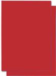 CVANU Premium Pack of 200 Sheets Richmond RED Color Art Papers A4 Construction Paper Craft Supplies for Kids. 120GSM