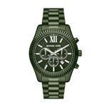 Michael Kors Stainless Steel Analog Green Dial Men's Watch-Mk9166, Band Color-Green