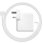 Compatible With Mac Book Pro Charger 85W, Replacement T-Tip Power Adapter Compatible with Mac Book Pro 13" 15" 17" Mac Air 11" 13" 2012 2013 2014 2015, Works with 85W&60W&45W