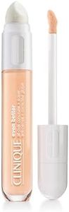 Clinique Even Better All-Over Full Coverage Concealer + Eraser For Dark Circles|Hydrating, Brightening + Depuffing, Flax