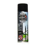 Nitromors Anti-Rust Smooth Finish Metal Spray Paint, No Primer Required, Black, 500 ml