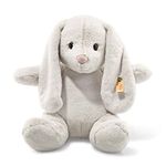 Steiff Soft Cuddly Friends Hoppie Rabbit, Light Grey, 38