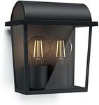 Philips myGarden Harvest Vintage Wall Lantern [Black] Requires 2 x 42 W, 230 V Bulbs