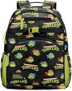 Simple Modern TMNT Kids Backpack for School, Girls, Boys | 18L