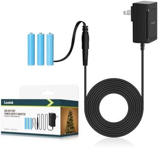 Lenink AC Power Supply Adapter for AAA Battery,Replace 3 AAA Battery,Black