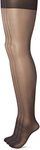 No Nonsense Women's Shapes Active Sheer Tight with Graduated Compression, Hosiery, Midnight Black-3 Pair Pack, D (Pack of 3)