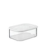 Mepal Cheese Box - Storage Box with Lid for Cheese Chunks & Slices – Airtight Cheese Storage - Fridge Organizers - 2000 ml - White