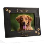 Personalized Dog Picture Frame - 2 Size/7 Colors Engraved Dog Memorial Picture Frame,Dog Memorial Gifts for Loss of Dog,Pet Memorial Gifts for Dogs C